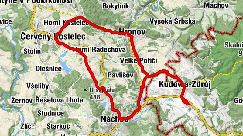 Kudowa-Zdrój - Kaplica pw. Niepokalanego Poczęcia Najświętszej Maryi Panny - Hronov