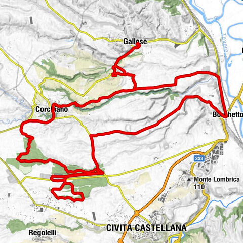 Gallese - La Taverna Delle Forre - Millenium - Le Rupi