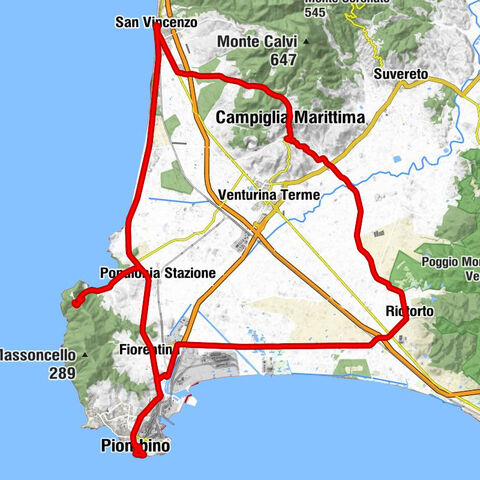 San Vincenzo - Chiesa di San Vincenzo Ferrer - Cappella di San Cerbone - Santuario della Madonna di Fucinaia