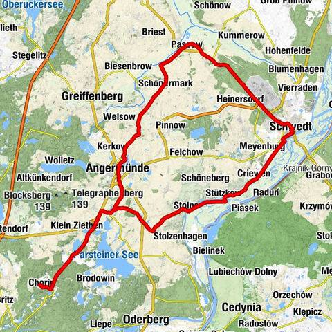 Chorin - Dorfkirche Chorin - Dorfkirche Herzsprung - Sankt Mariä Himmelfahrt