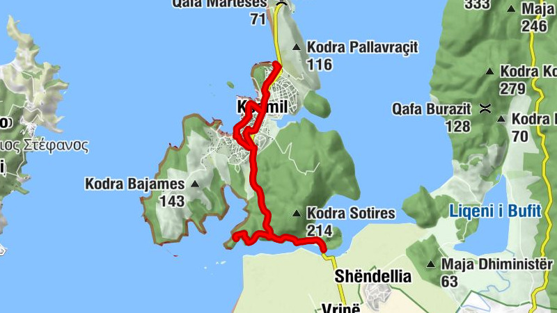 Ksamil - Butrint Cable Ferry - Hotel