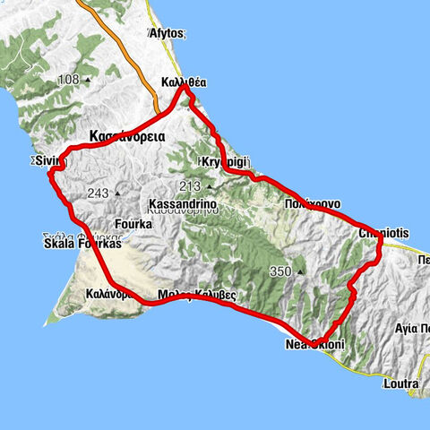 Perfetto grill - Κασσάνδρεια - Ι. Ν. Γεννήσεως του Χριστού - Ι.Ν. Αγ. Αθανασίου