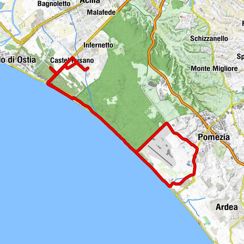 Castel Fusano - Lido di Ostia - Peppino a Mare - Il Gabbiano