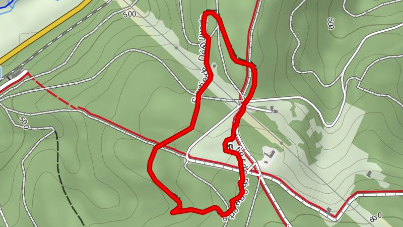 Pushchair route: forest discovery path