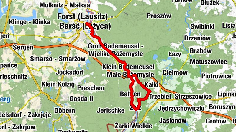 Bar w deche - Agrobar - Forst (Lausitz) - Baršć (Łužyca) - Stadtkirche St. Nikolai