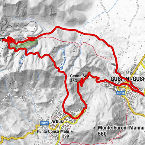 Gùspini/Guspini - Genna Sciria - Passo Genna e Frongia - Chiesa di San Nicola di Mira