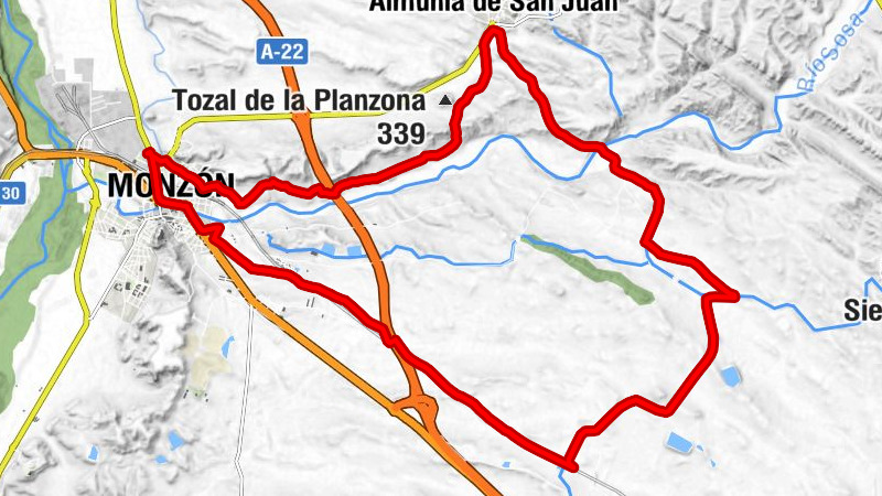 Monzón - Almunia de San Juan