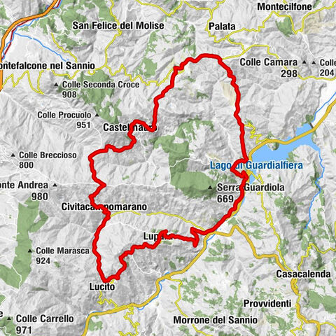 Castelbottaccio - Civitacampomarano - Crocella di Civitacampomarano - Sensibus