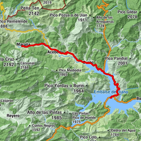Riaño - Burón - Lario - Maraña