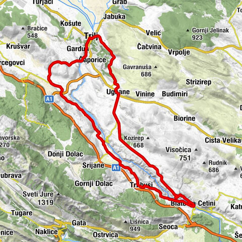 Zlatna Dolina - Sv. Luka - Ober - Sv. Petar