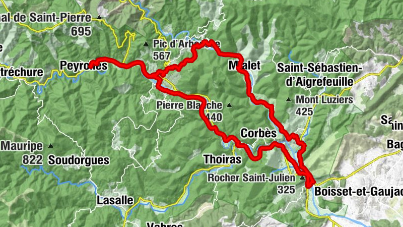 Peyrolles - Snack Chez Pitchou - Église Saint-Étienne - Église Saint-Jean-Baptiste de Saint-Jean-du-Gard