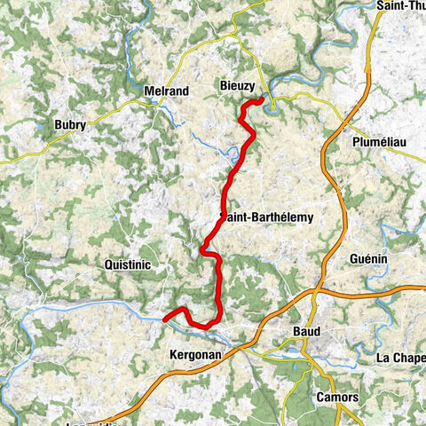 Kermaniec - Banével - Porh Men - Locquetas