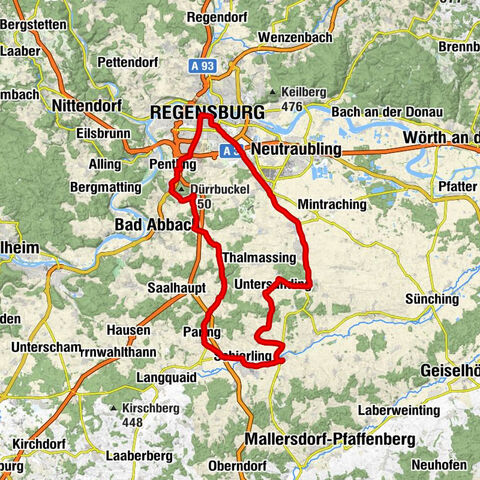 Eggmühl - Zum Löwen - Mariä Himmelfahrt - Sankt Georg