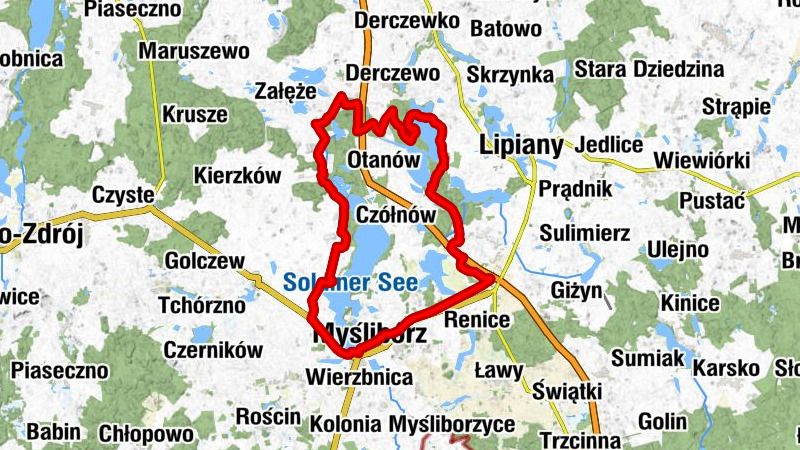 Myślibórz - Kościół pw. Dobrego Pasterza - Kościół pw. Świętych Apostołów Piotra i Pawła - Kościół pw. Świętego Krzyża