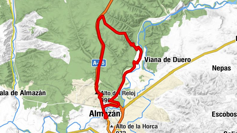 Iglesia de Santa María de Calatañazor - Iglesia de Jesús Nazareno - Alto de las Plantas - Almazán