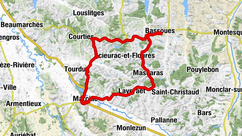 Marciac - Église Saint-Martin - Église Saint-Pierre