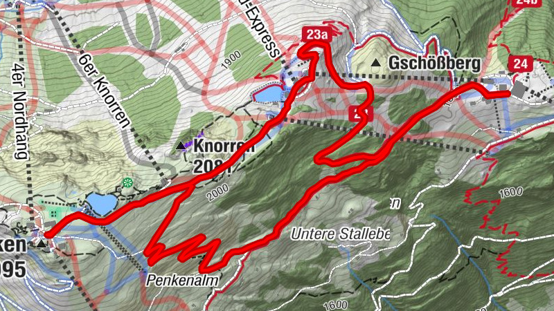 Panoramarundweg Penken