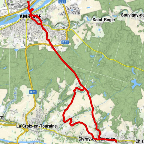 Amboise - Église Notre-Dame-de-Grâce - Église Paroissiale Saint-Florentin - La Gare