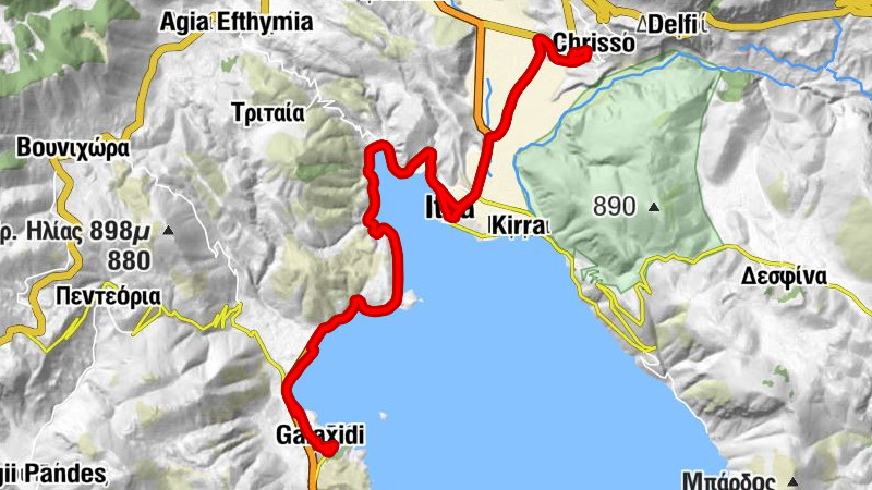 Αγία Παρασκευή - Άγιος Ιωάννης - Ιτέα - Γαλαξίδι