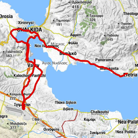 Σχηματάρι - Βαθύ - Χαλκίδα - Άγιος Στέφανος