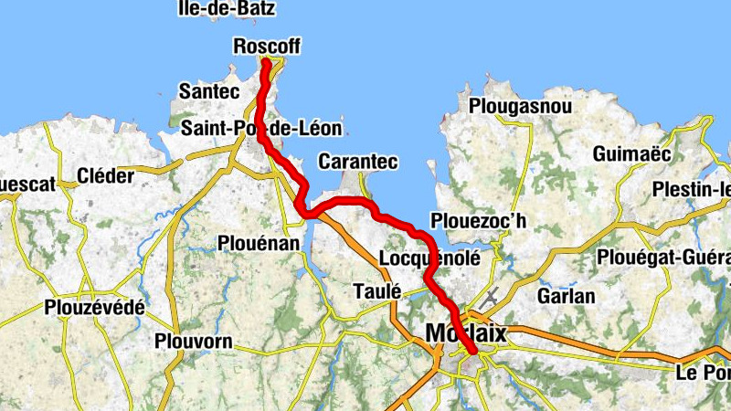 Roscoff - Chapelle Notre-Dame-de-Bonne-Nouvelle - Chapelle Notre-Dame du Kreisker - Chapelle Saint-François-de-Cuburien
