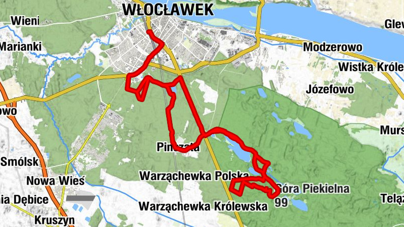 Włocławek - U Joli - Góra Piekielna