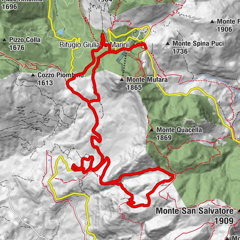 Piano Battaglia - Rifugio Il Grifone, Centro di Educazione Ambientale e del Turismo Sostenibile - Rifugio Giuliano Marini - Ristoro dello Scoiattolo