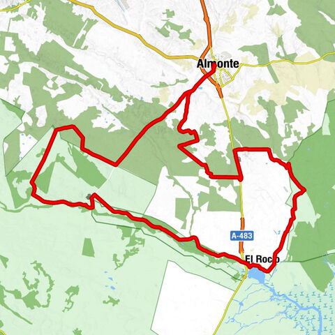 Almonte - Matalagrana - Cañada del Pinar - El Rocío