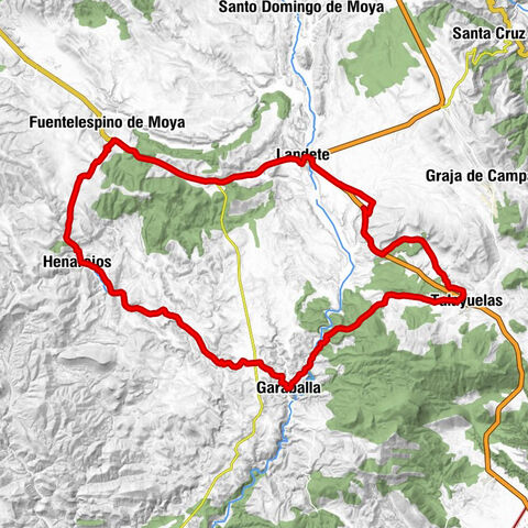 Talayuelas - Landete - Henarejos - Garaballa