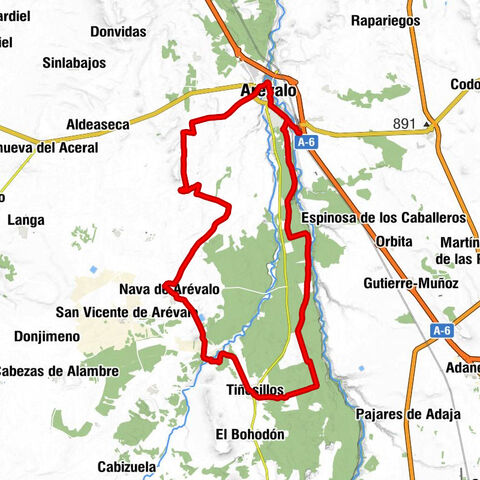 Arévalo - Iglesia del Salvador - Iglesia de Santo Domingo de Silos - Iglesia de San Martín