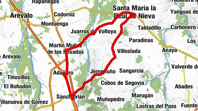 Sanchidrián - Iglesia de la Exaltación de la Santa Cruz - Ermita de Nuestra Señora de La Antigua - Iglesia de Nuestra Señora de la Asunción