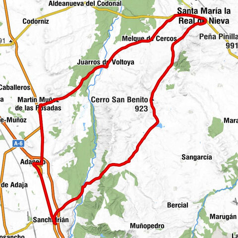 Sanchidrián - Iglesia de la Exaltación de la Santa Cruz - Ermita de Nuestra Señora de La Antigua - Iglesia de Nuestra Señora de la Asunción