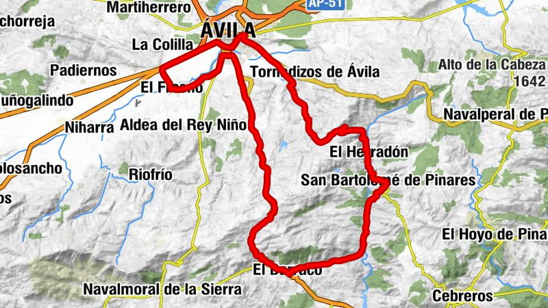 Ávila - Revilla - Almanzor - Ermita de San Marcos