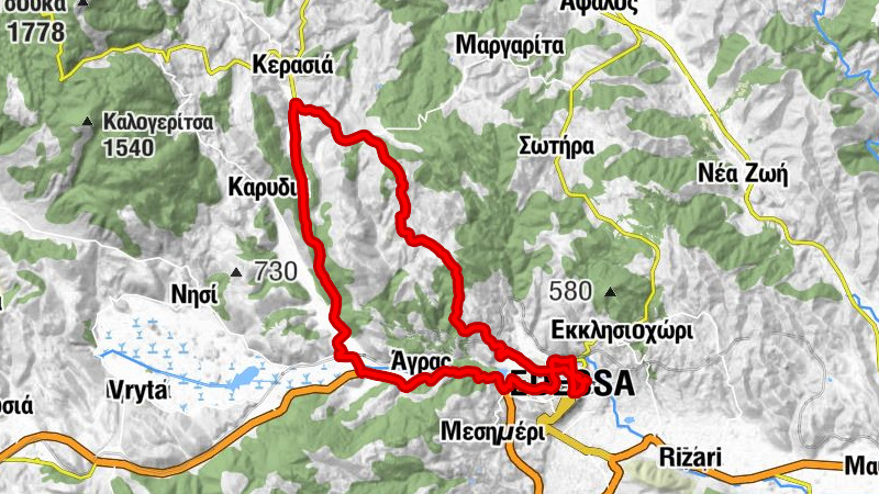 Έδεσσα - Λύκοι - Άγρας