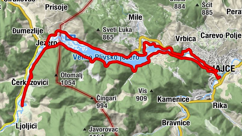 Pijavice - Vrbica - Konoba Slapovi - Jajce