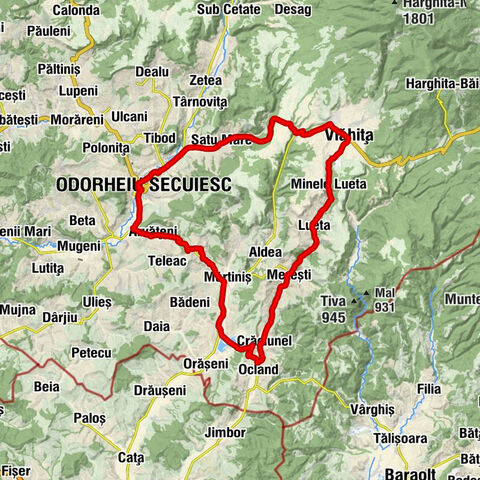 Odorheiu Secuiesc - Pensiunea Lobogó - Biserica Reformată - Biserica Ortodoxă „Sf. Împ. Constantin și Elena”