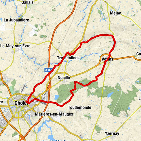 Cholet - Les Bourneaux - Les Poteries - Église Saint-Vincent