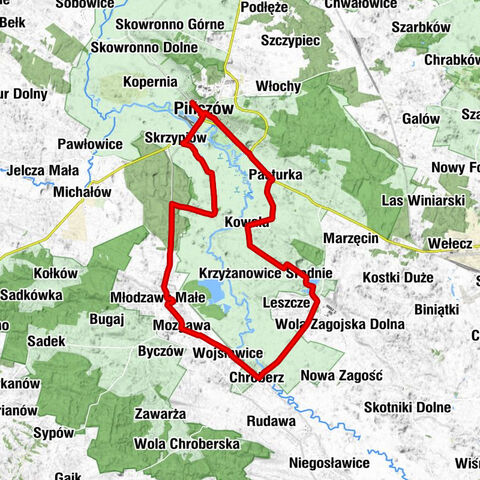 Pińczów - Kaplica klasztorna - Kościół pw. Nawiedzenia Najświętszej Maryi Panny - Kościół pw. Świętego Jana Apostoła i Ewangelisty w Pińczowie