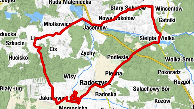 Nowy Dziebałtów - Kaplica - Kościół pw. Świętego Wawrzyńca - Kolonia
