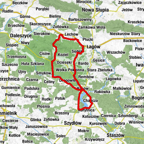 Kolanka - Kościół pw. Świętego Andrzeja w Drogowlach - Kaplica w Widełkach - Kaplica pw. Matki Bożej