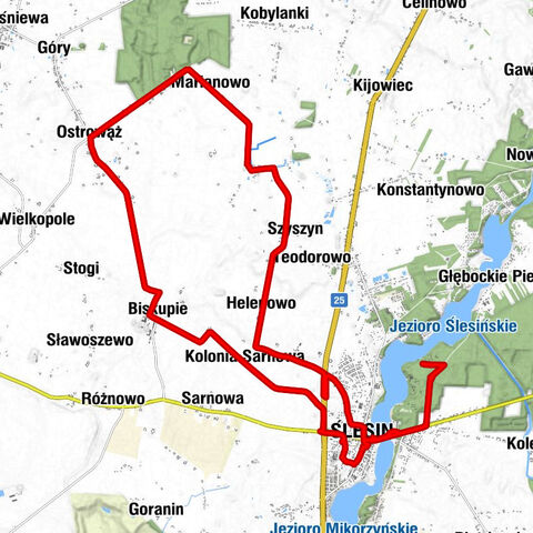 powiat koniński - Półwiosek Lubstowski - Ślesin - Kościół pw. Świętego Mikołaja Biskupa i Dobrego Pasterza