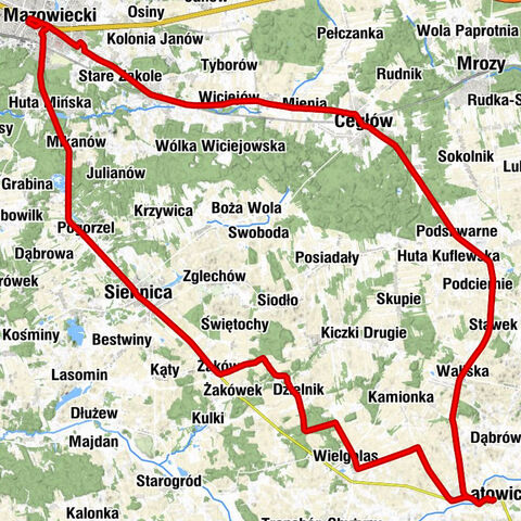 Latowicz - Siennica - Kościół pw. Narodzenia Najświętszej Maryi Panny - Kościół rzymskokatolicki pw. św. Jana Chrzciciela i św. Andrzeja Apostoła
