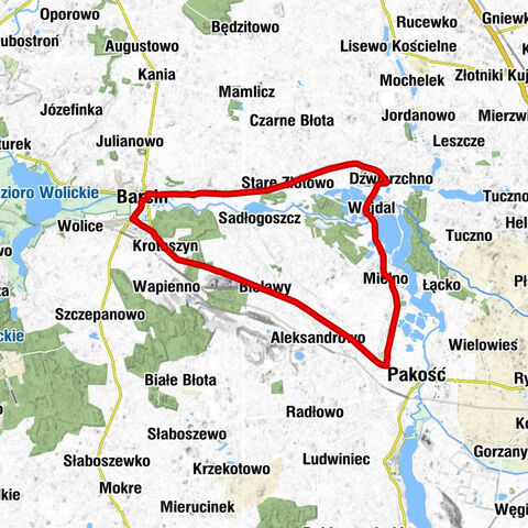 Rydzek - Kościół pw. św. Jakuba Większego - Dąbrówka Barcińska - Barcin
