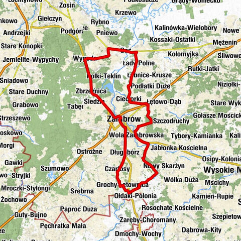 Stary Skarżyn - Łosie-Dołęgi - Zambrów - Kościół pw. Świętego Maksymiliana Kolbego