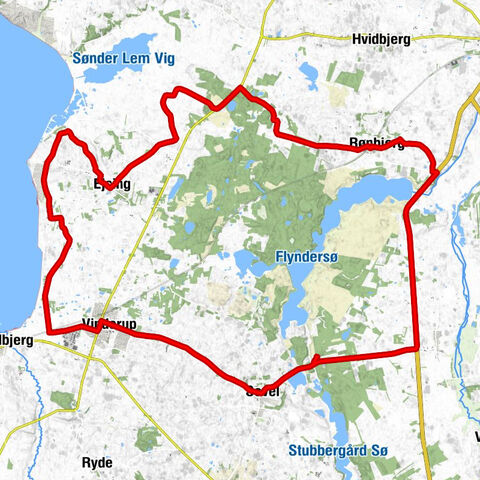 Skive Kommune - Estvad Kirke - Vinderup Kirke - Søgård