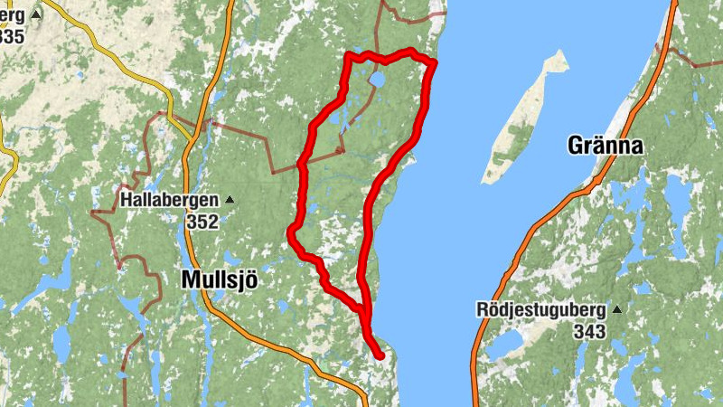 Bankeryd - Blåhults kapell - Smyrnakyrkan - Milano