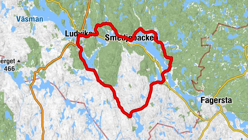 Ludvika - Magnet - Smedjebacken