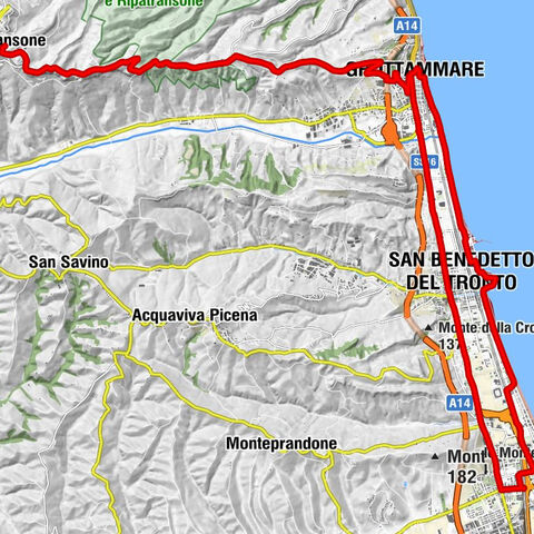 Porto d'Ascoli - San Benedetto del Tronto - Grottammare - Petrella