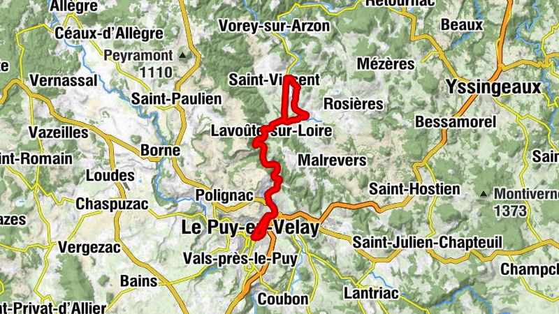 Le Puy-en-Velay - Les Délices de Lavoûte - Église Saint-Maurice