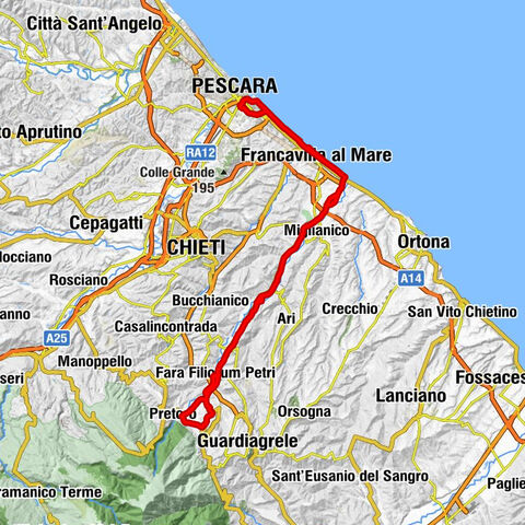 Pescara Porta Nuova - Cappella Di S. Consalvo E Martiri Francescani Giapponesi - Chiesa di San Salvatore - Chiesa della Madonna del Ponte